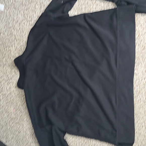 Leg3Nd Black Joggers with Elastic Waistband With Matching Top - Picture 6 of 11